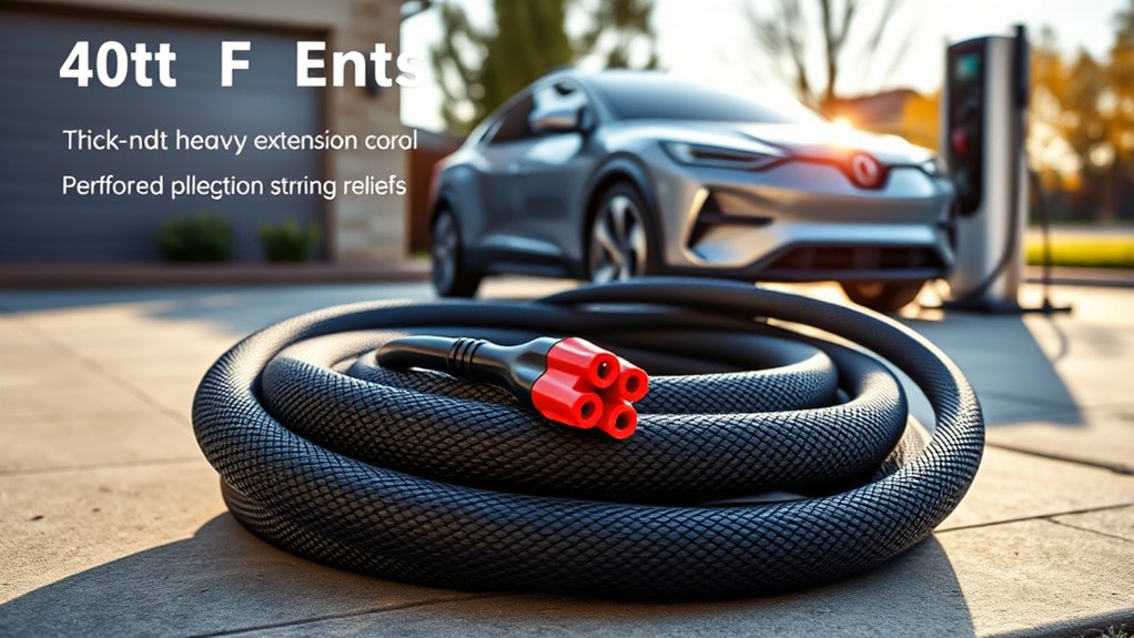 ev charging extension cord considerations