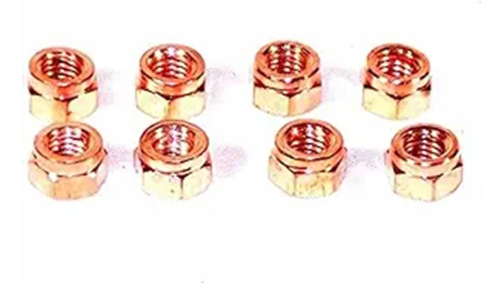 exhaust lock nut set