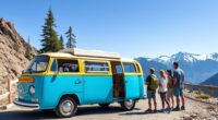 family converts vw bus