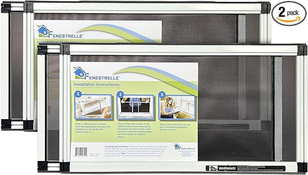 fenestrelle window screen pack
