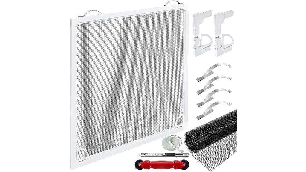 fiberglass window screen frame
