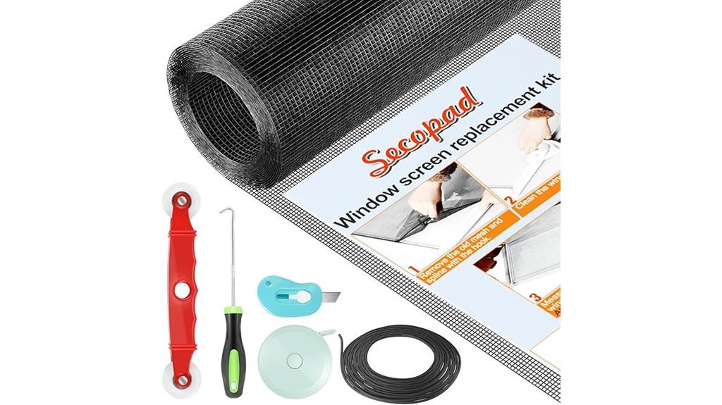 fiberglass window screen repair