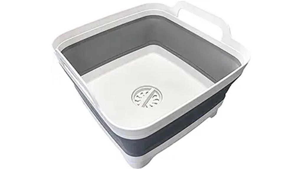 flexible large dish basin