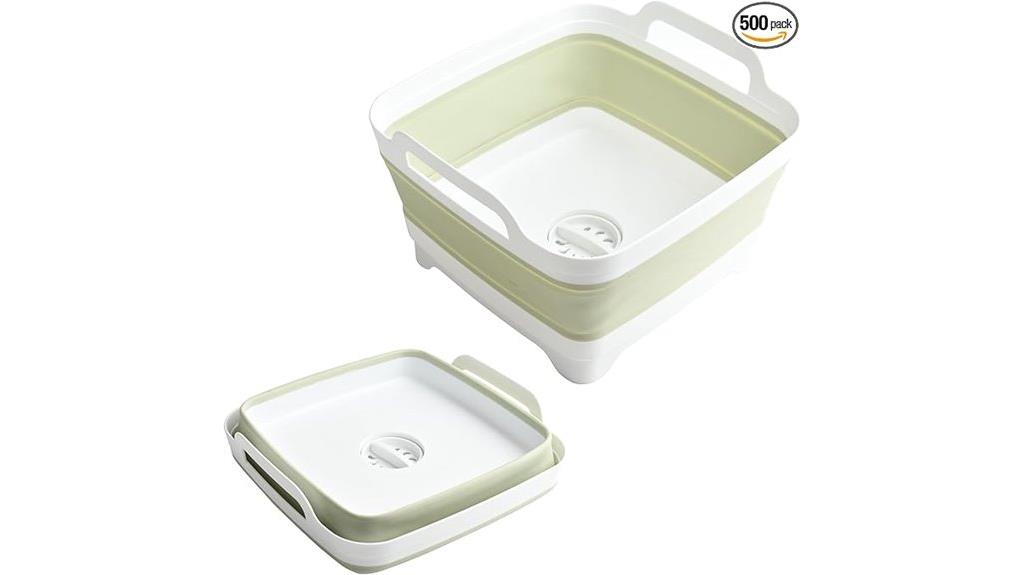 foldable 2 4 gal kitchen sink