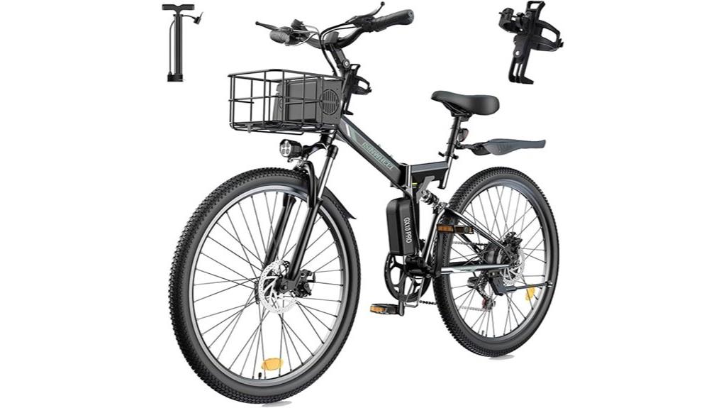 folding electric bike for adults