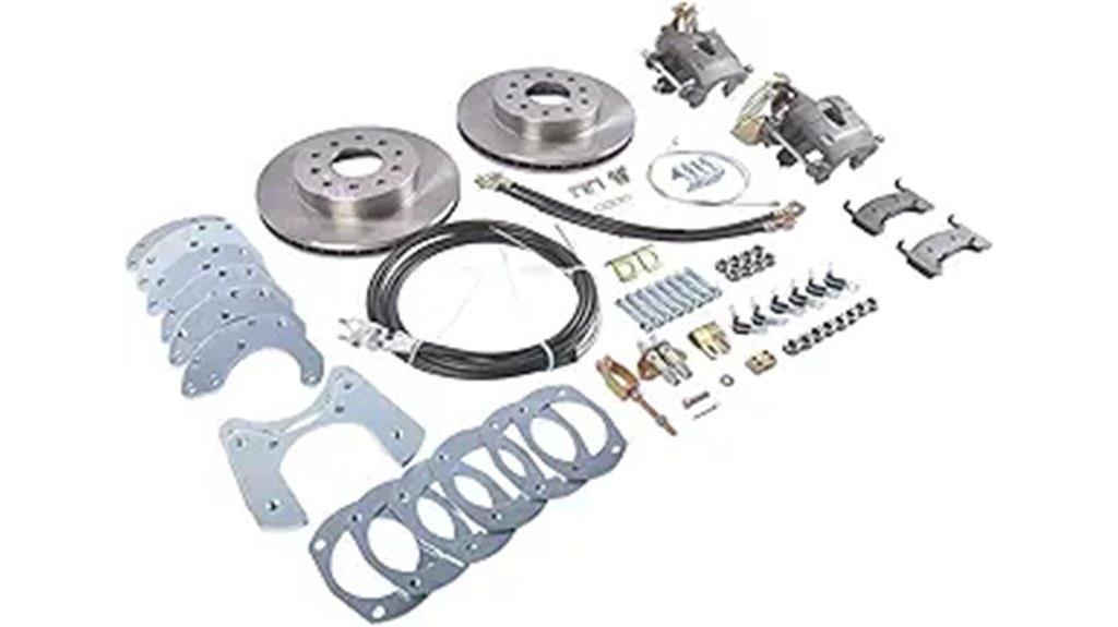 ford 9 8 inch brake conversion