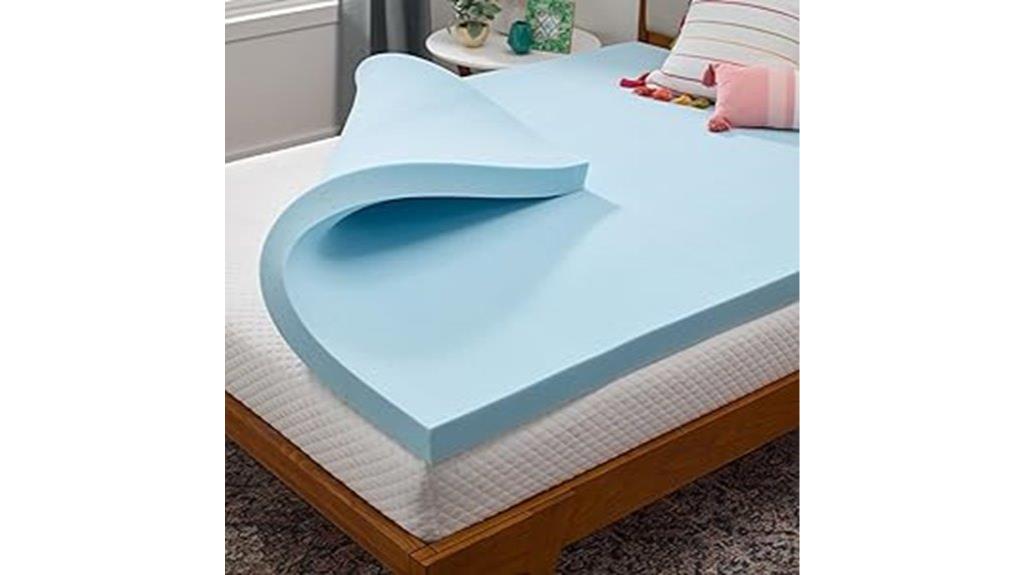 full size memory foam topper