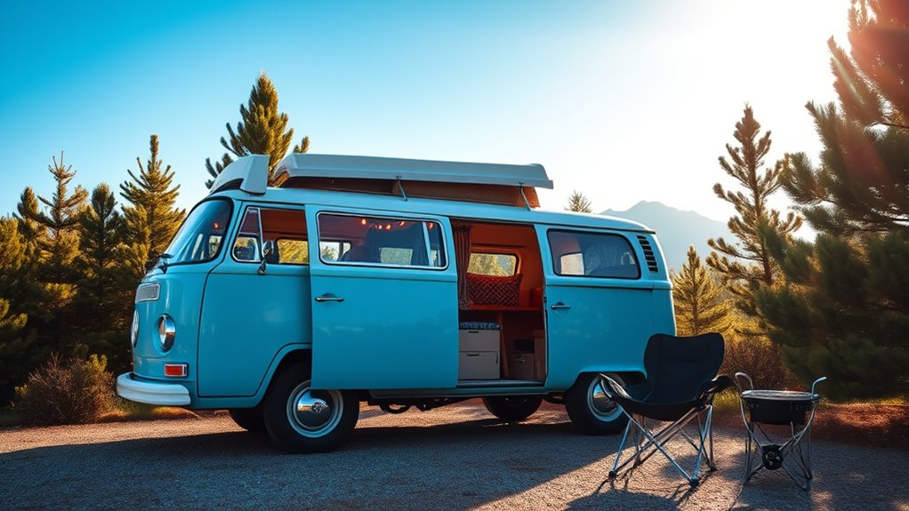 full time vw bus living