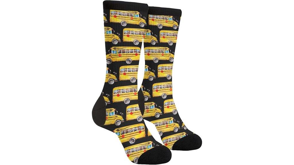 funny unisex dress socks
