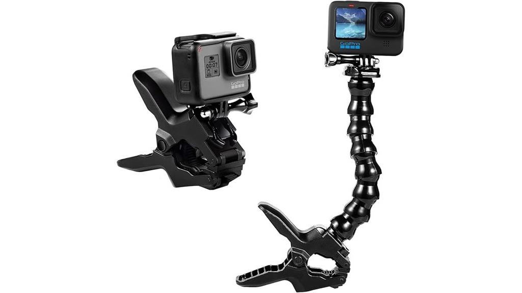 gopro action camera clamp