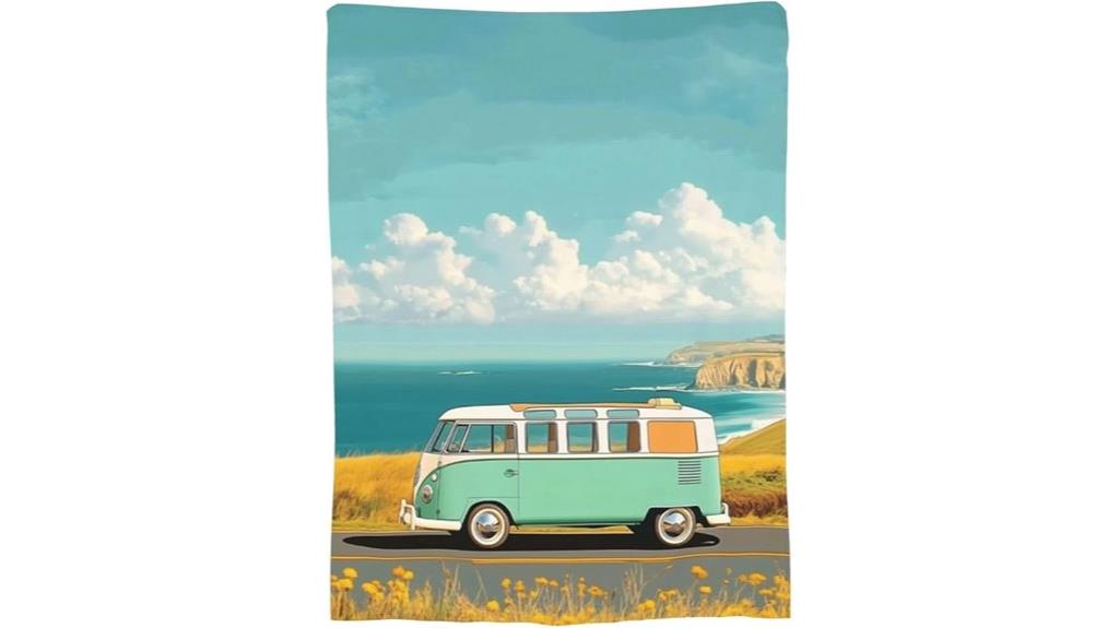 green flannel fleece blanket