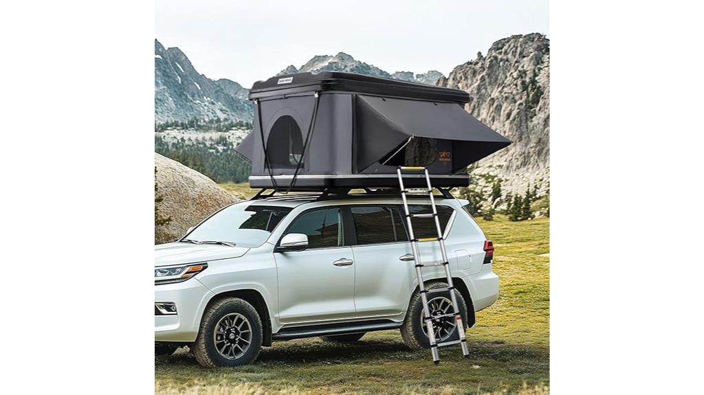hard shell car rooftop tent