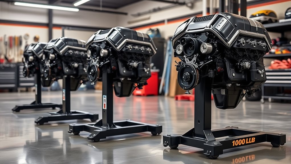 heavy duty engine stand options