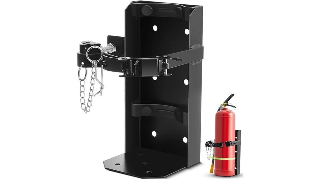 heavy duty extinguisher mount
