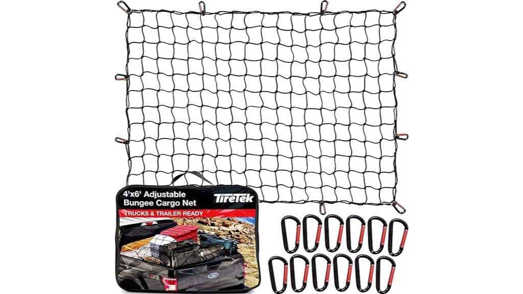 heavy duty pickup cargo net