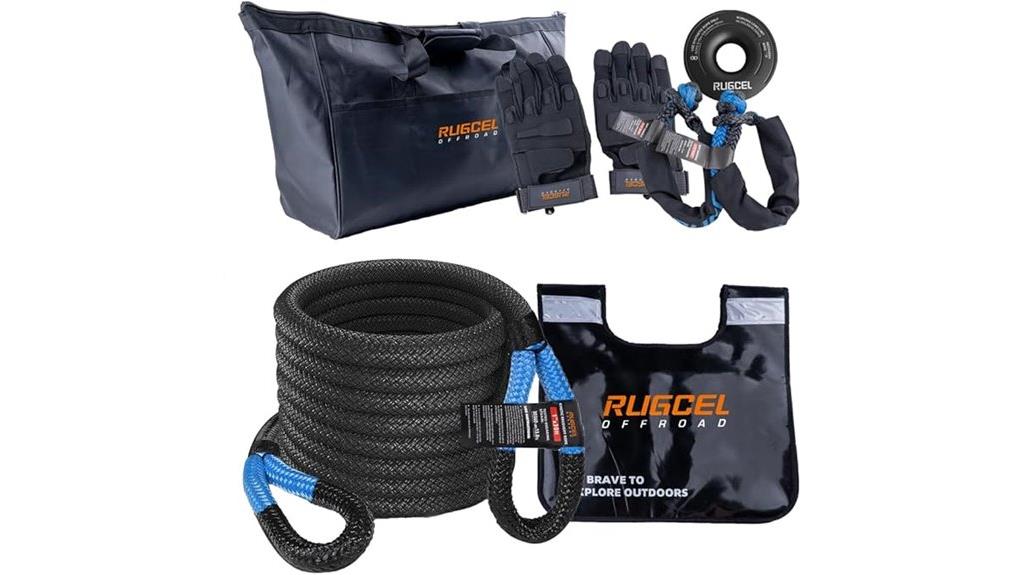 heavy duty recovery rope