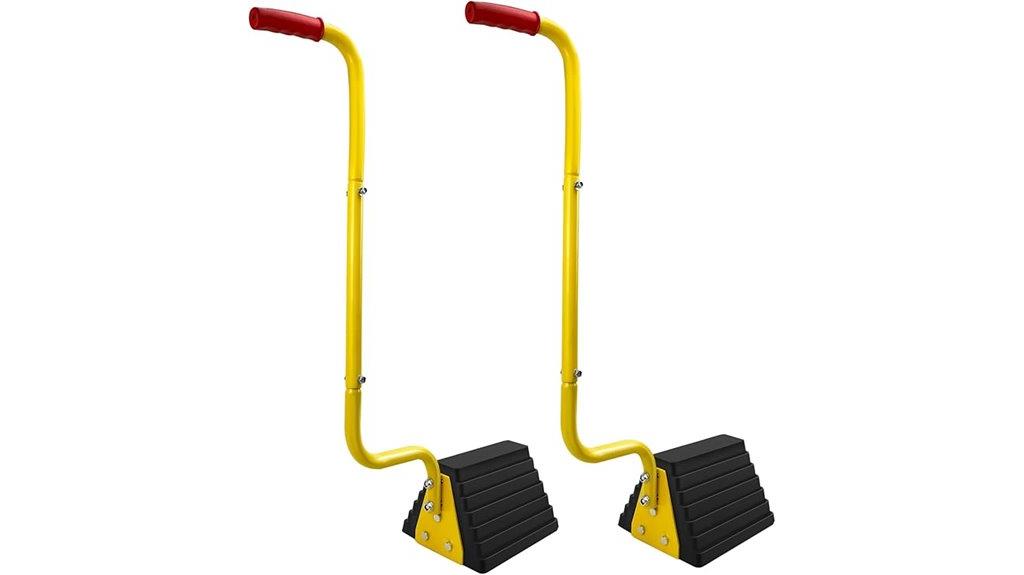 heavy duty rubber wheel chocks