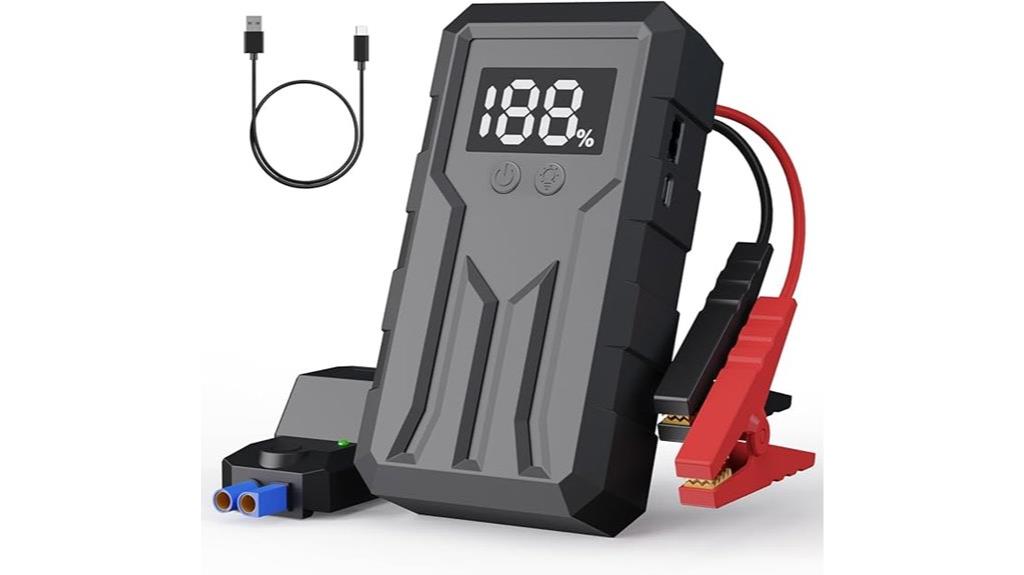 high capacity car jump starter