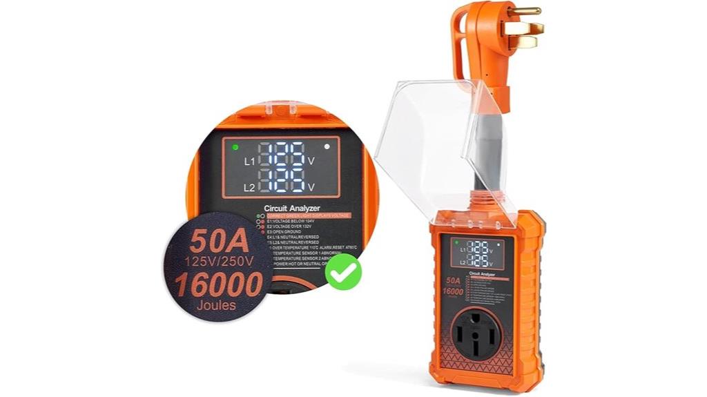 high capacity rv surge protector