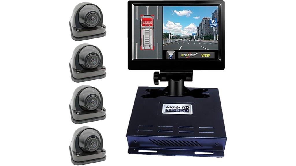 high definition 360 camera system