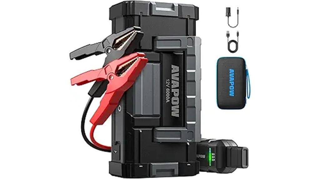 high performance car jump starter