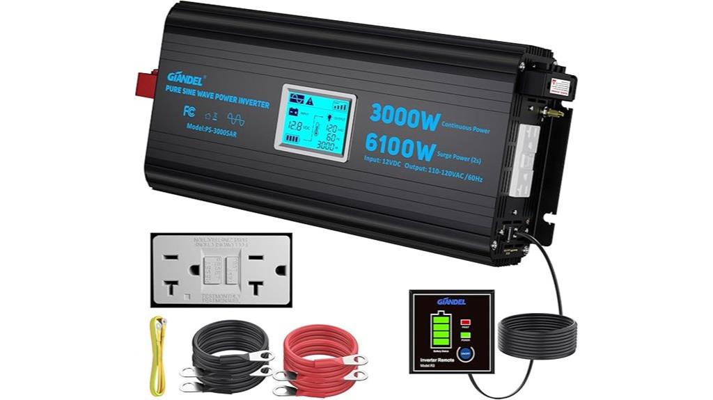 high power rv inverter