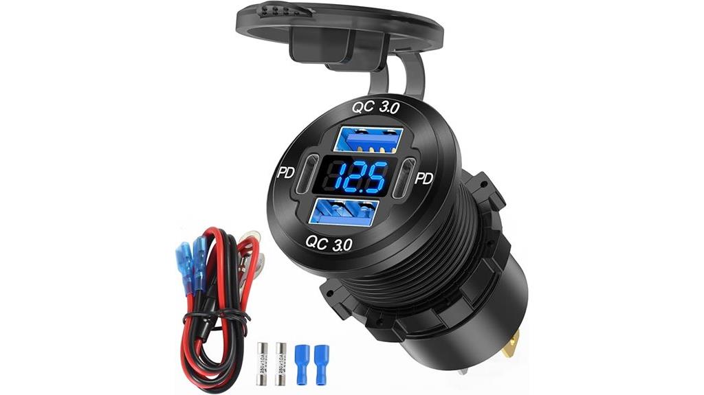 high power usb car charger