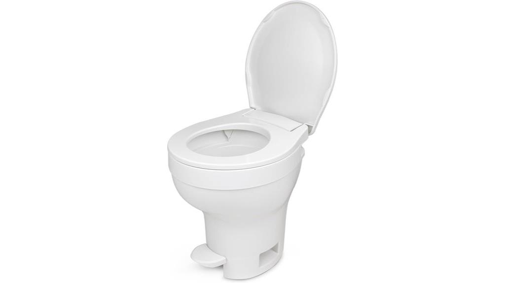 high profile white toilet