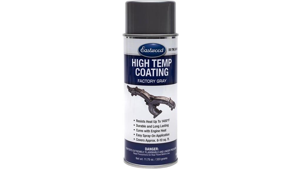 high temp exhaust coating aerosol