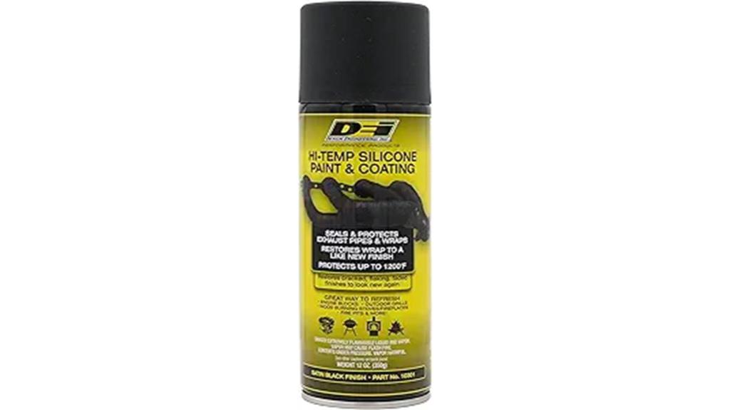 high temperature silicone coating