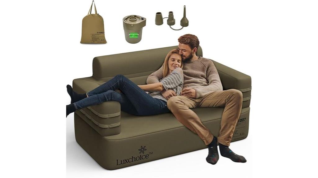 inflatable couch with pump