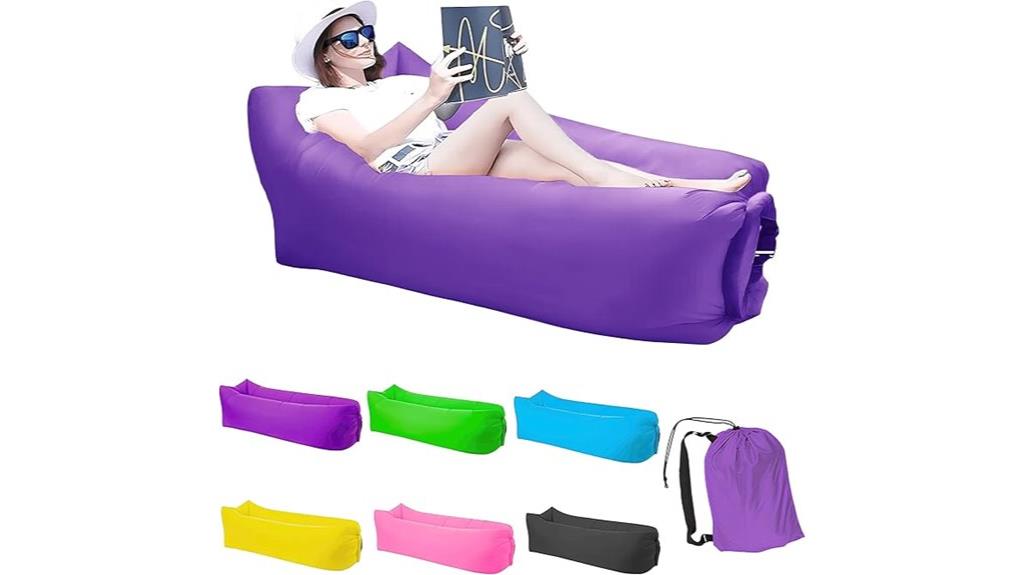 inflatable outdoor lounge