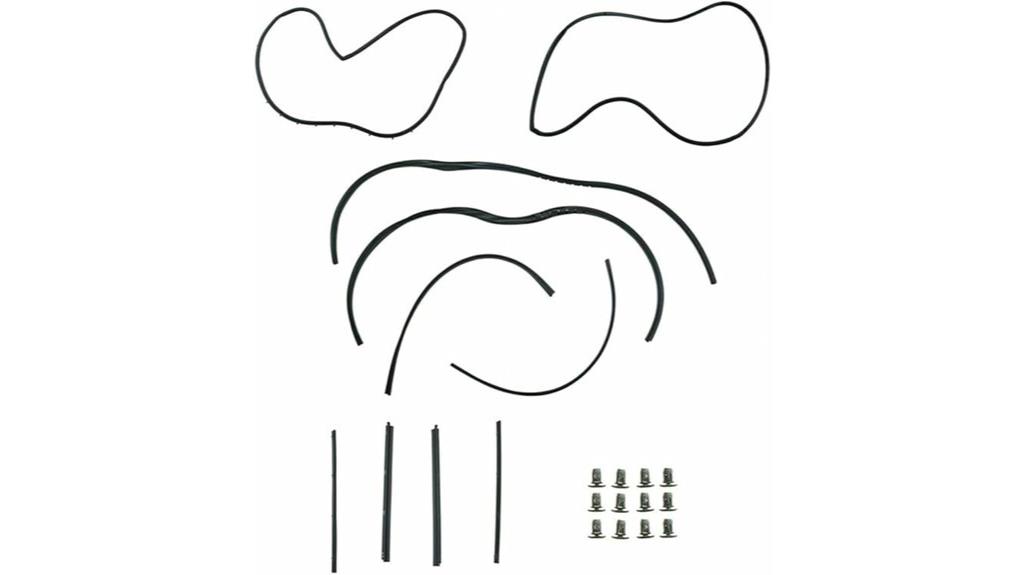 jeep weatherstrip rubber kit