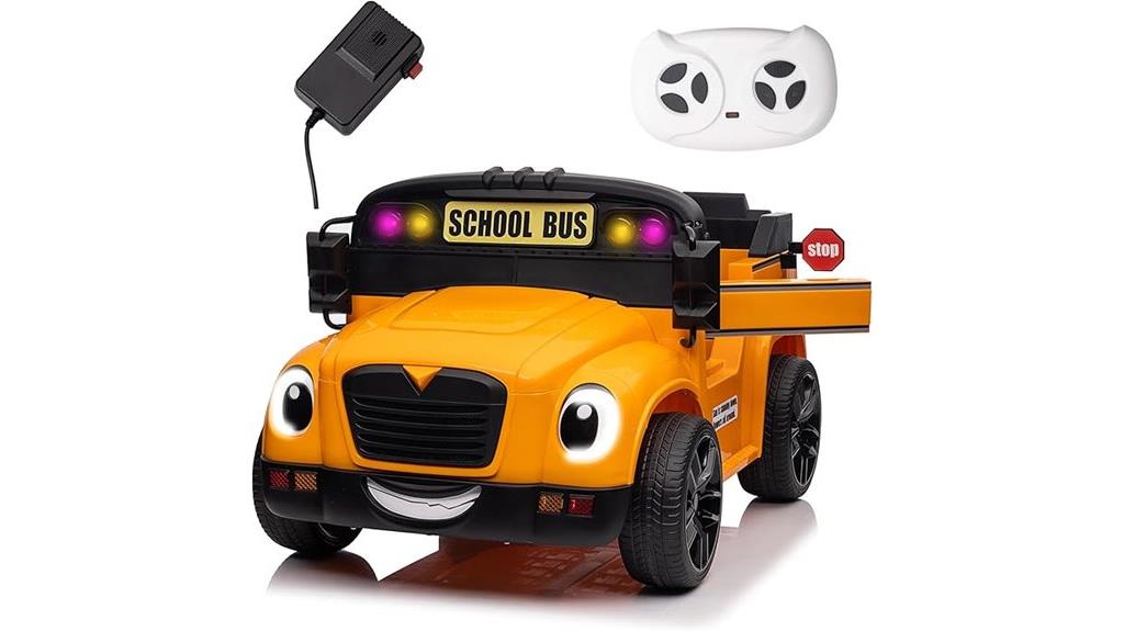 kids school bus playset