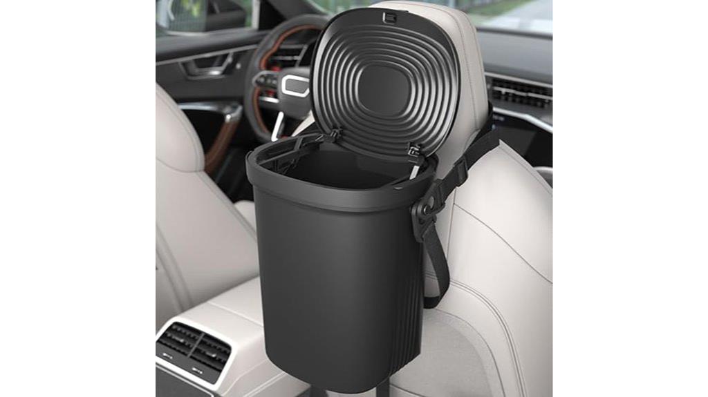 leakproof silicone car trash