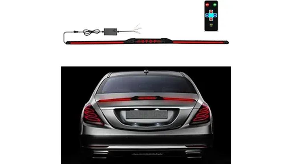 led spoiler brake light