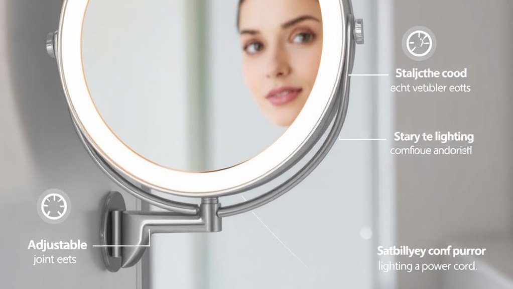 lighting magnification power portability