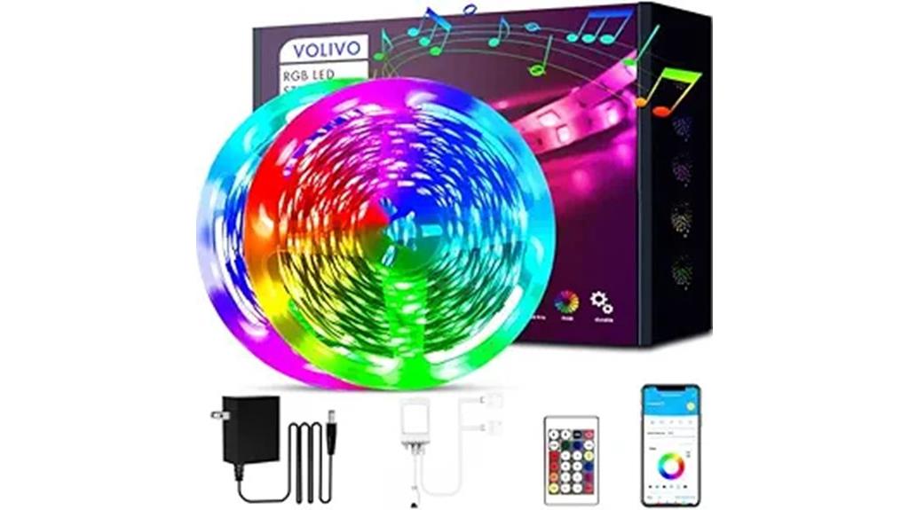 long led strip with remote