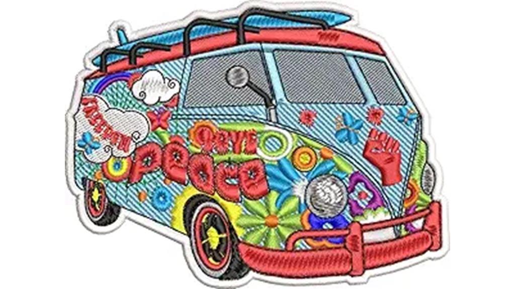 love peace sign patch