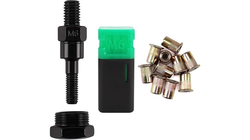 m6 rivet nut set