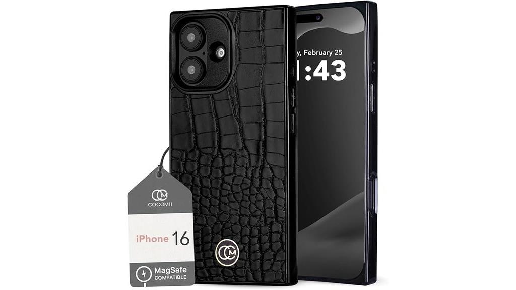 magnetic leather iphone 16