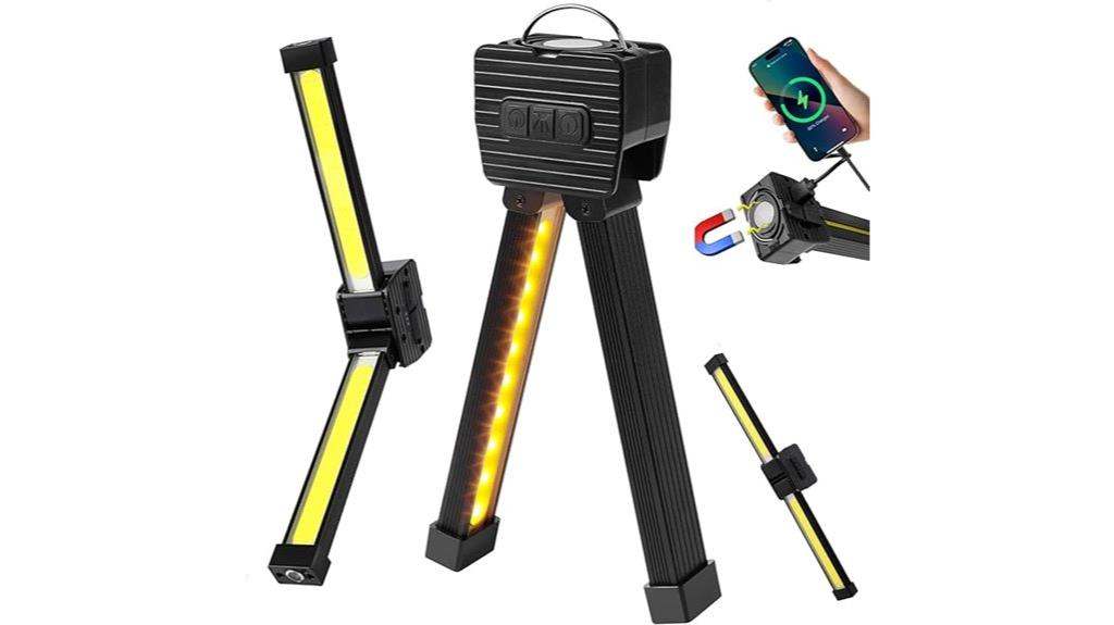 magnetic led flashlight power