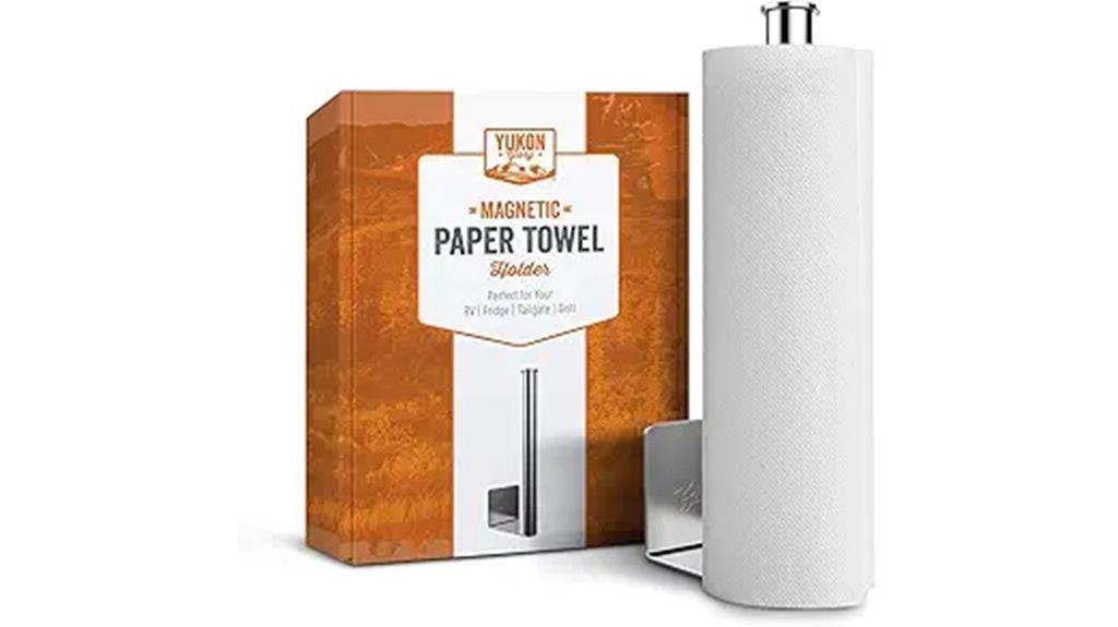 magnetic paper towel holder