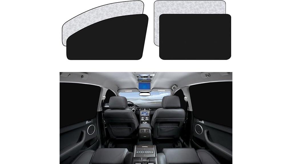 magnetic privacy car sunshades