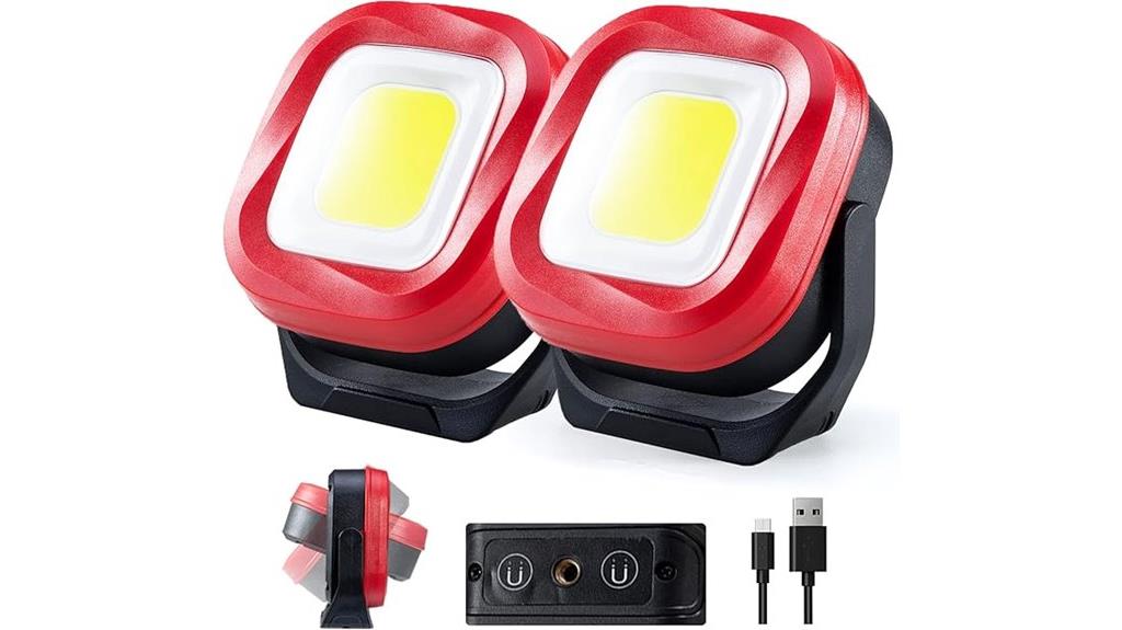 magnetic rechargeable work lights