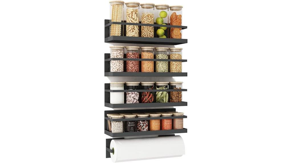 magnetic refrigerator spice holders