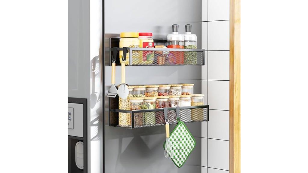 magnetic refrigerator spice set