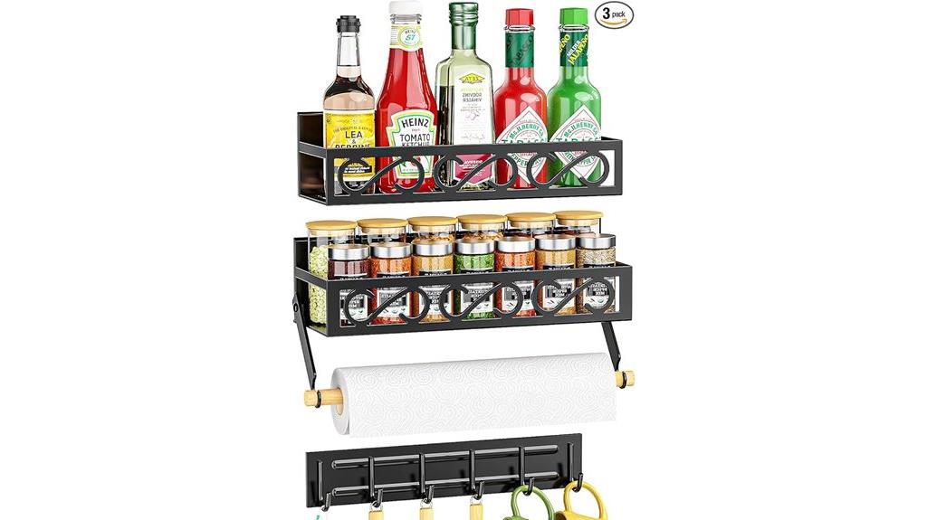 magnetic spice rack set