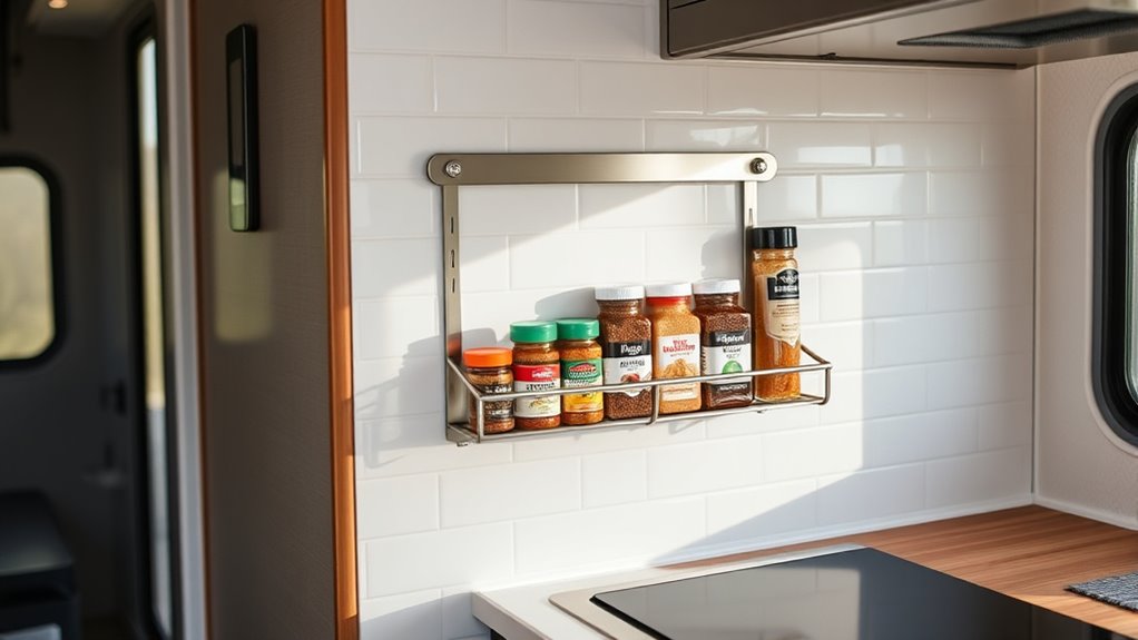 magnetic spice racks