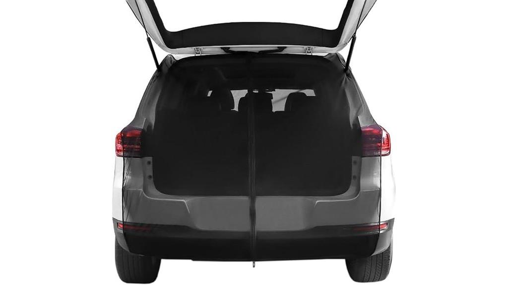 magnetic tailgate mosquito net